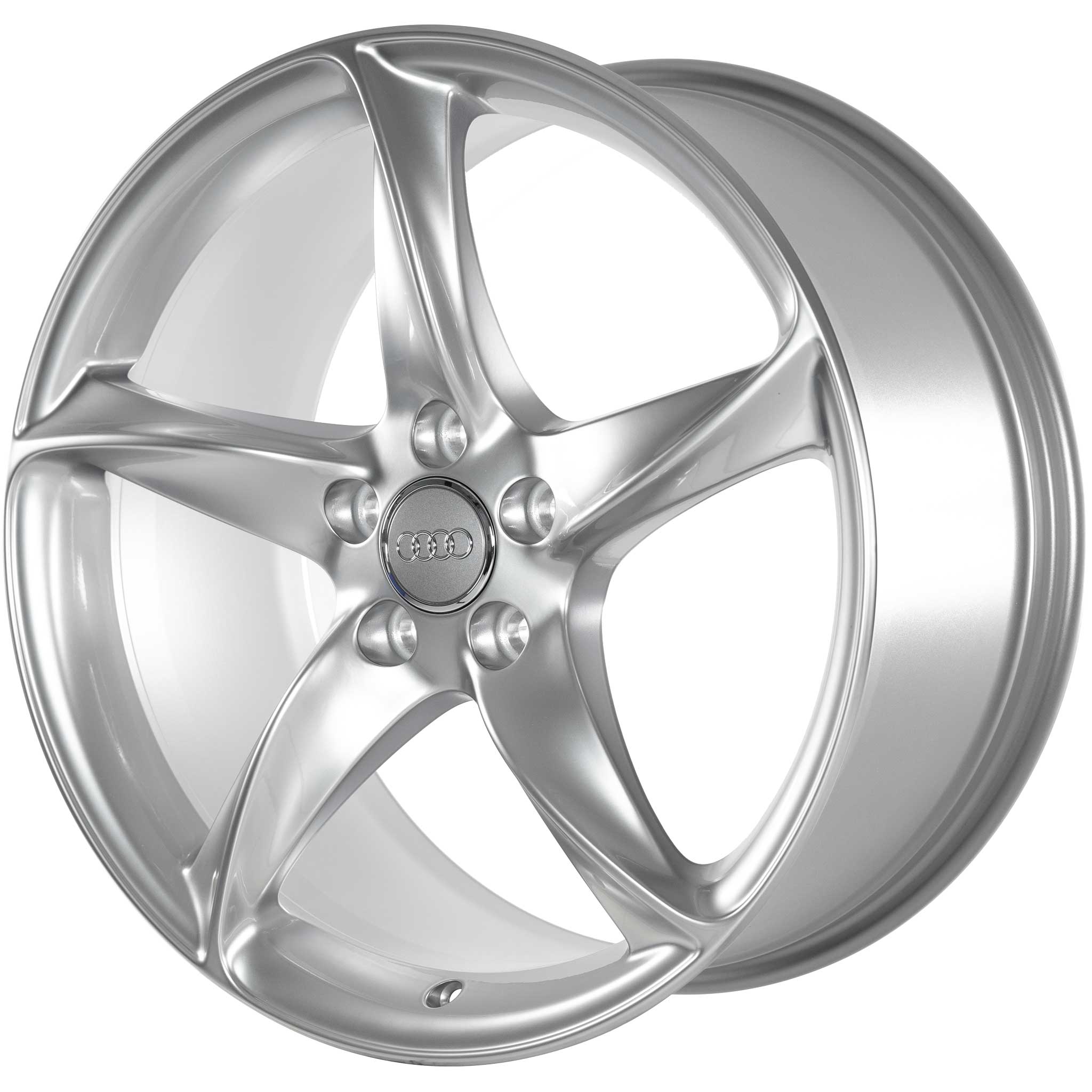 Audi 5 Spoke [TT 8J] Royal Silver Alloy Wheel Product Image #2