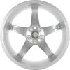Audi 5 Spoke [TT 8J] Royal Silver Wheel Img 3
