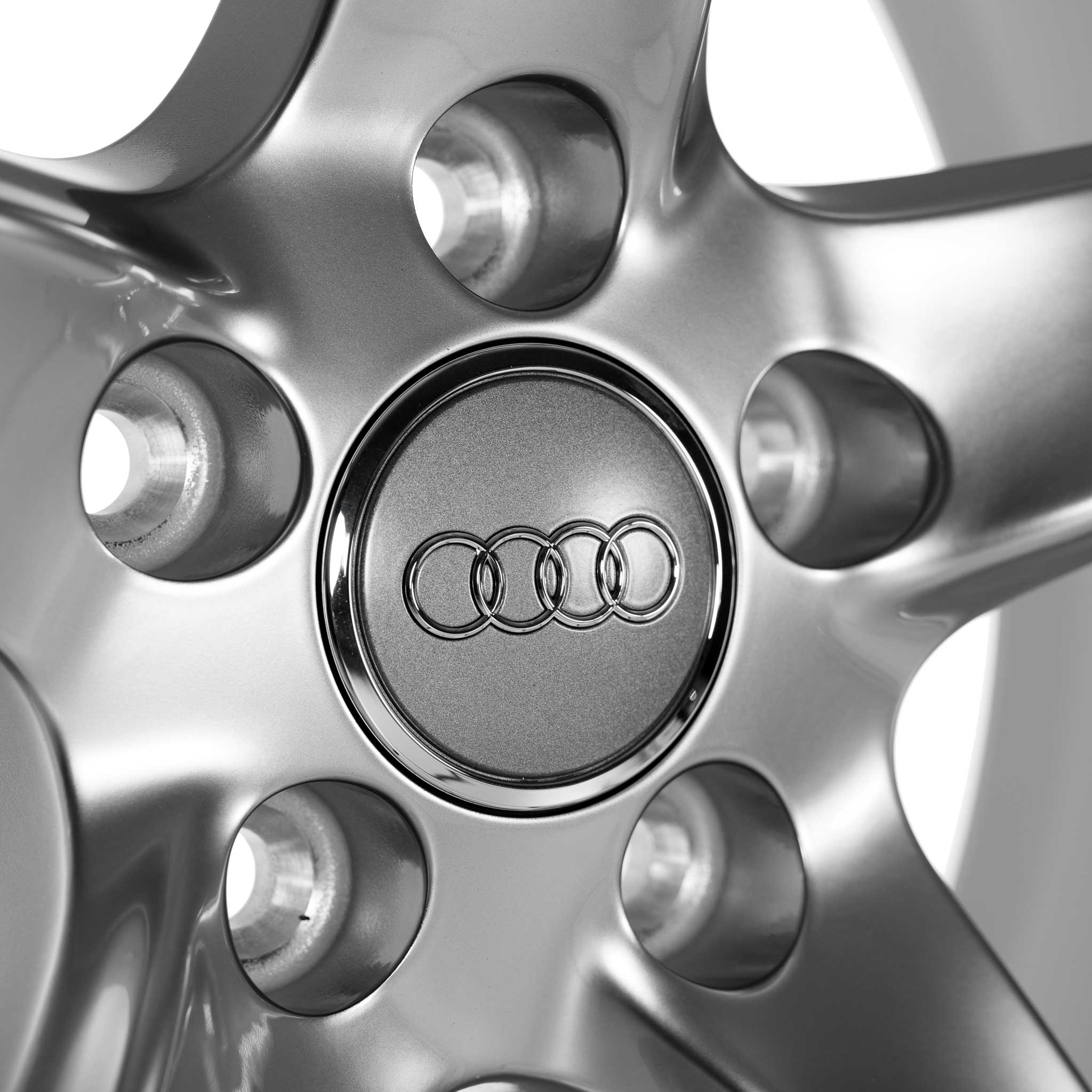 Audi 5 Spoke [TT 8J] Royal Silver Alloy Wheel Product Image #4