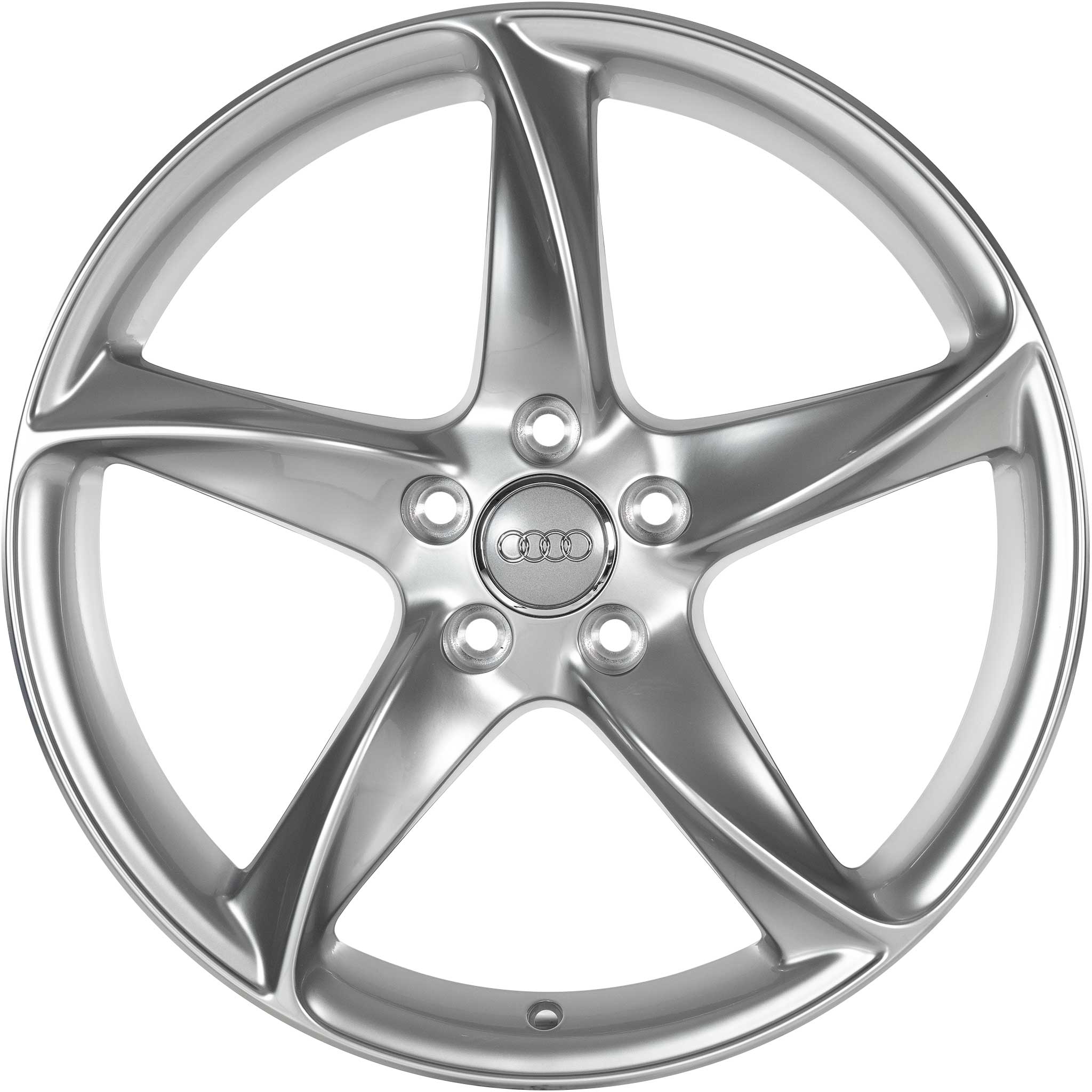 Audi 5 Spoke [TT 8J] Royal Silver Alloy Wheel Product Image #1