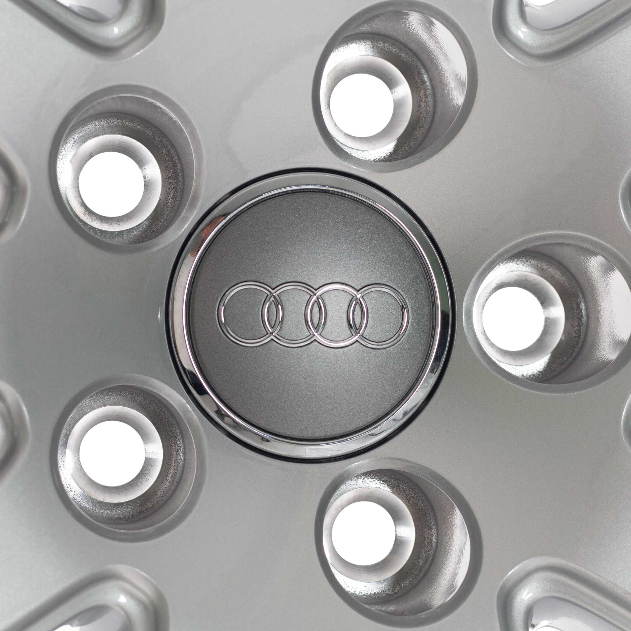 Audi 10 Spoke [TT 8J] Diamond Silver Alloy Wheel Product Image #4