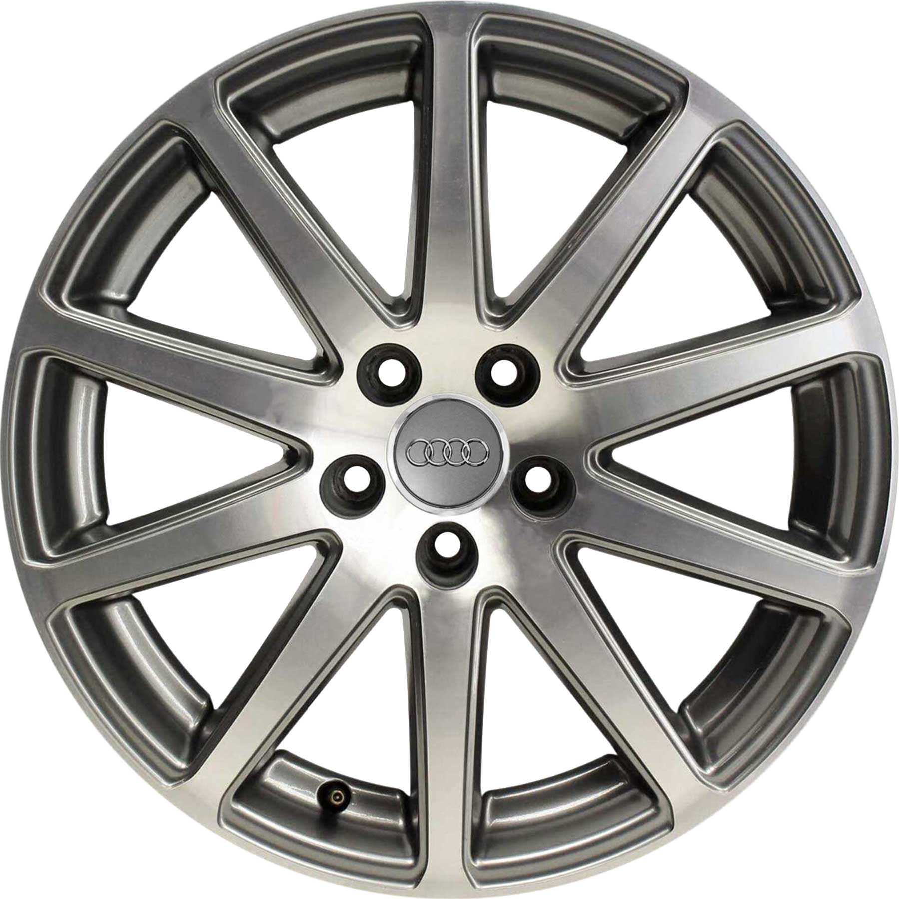 Audi 10 Spoke [TT 8J] Grey with Diamond Cut Alloy Wheel Product Image #1