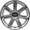 Audi 7 Spoke [TT 8J] Diamond Silver Wheel Img 1