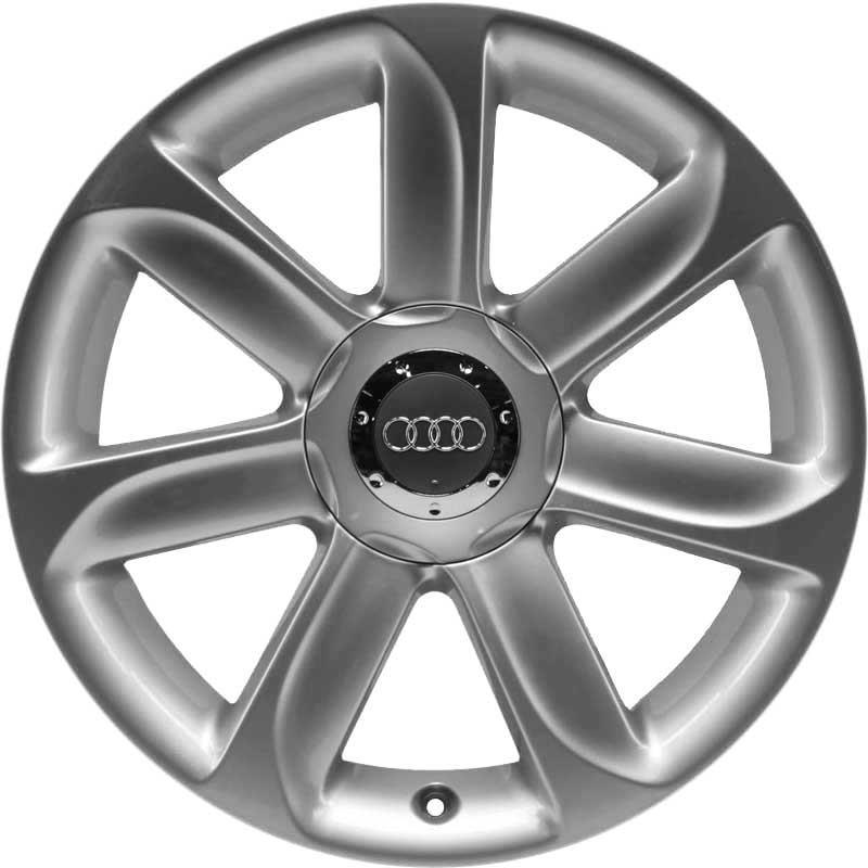 Audi 7 Spoke [TT 8J] Diamond Silver Alloy Wheel Product Image #1