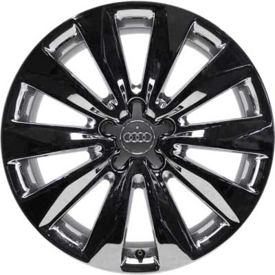Audi 5 Double Spoke [TT 8J] Chrome Alloy Wheel Product Image #1