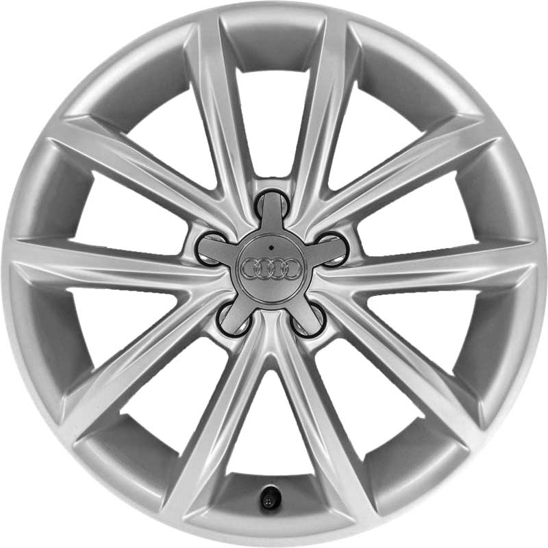 Audi 5 V Spoke [TT 8J] Diamond Silver Alloy Wheel Product Image #1