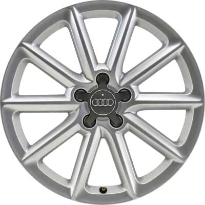 Audi 10 Spoke [TT 8J] Diamond Silver Alloy Wheel Product Image #1