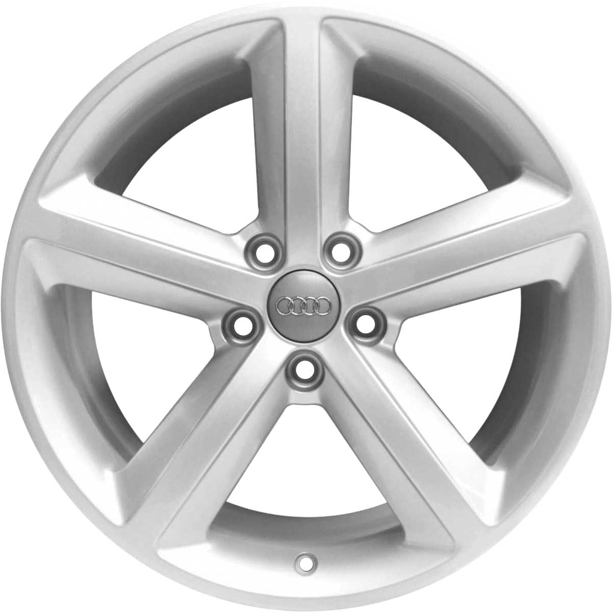 Audi 5 Spoke [TT 8J] Silver Alloy Wheel Product Image #1
