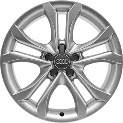 Audi 5 Y Spoke [TT 8J] Diamond Silver Alloy Wheel Product Image #1