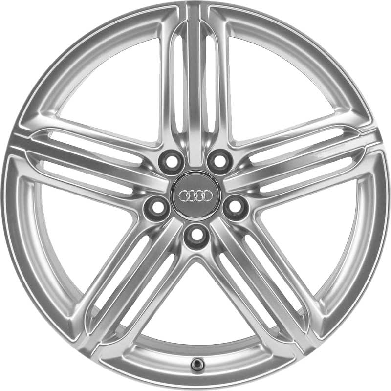 Audi 5 Segment Spoke [TT 8J] Silver Alloy Wheel Product Image #1
