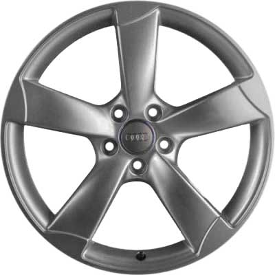 Audi 5 Rotor Spoke [TT 8J] Titanium Grey Alloy Wheel Product Image #1