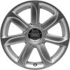 Audi 7 Spoke [TT 8J] Diamond Silver Wheel Img 1