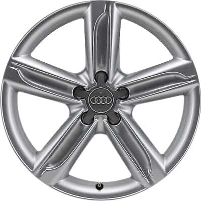 Audi 5 Spoke [TT 8J] Diamond Silver Alloy Wheel Product Image #1