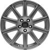 Audi 10 Spoke [TT 8J] Diamond Silver Wheel Img 1