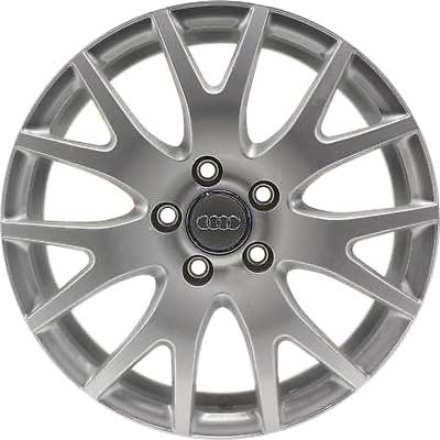 Audi 7 Y Spoke [TT 8J] Diamond Silver Alloy Wheel Product Image #1
