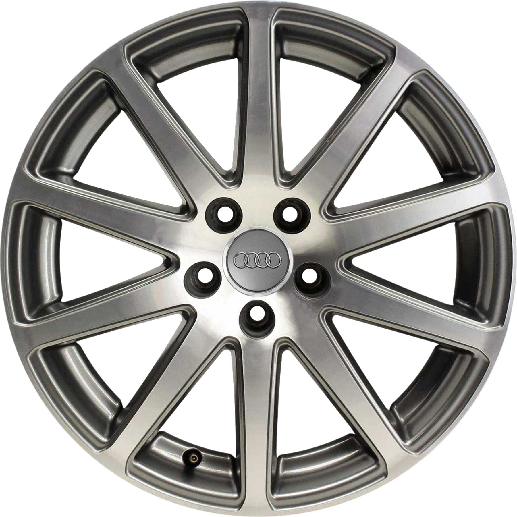 Audi 10 Spoke [TT 8J] Grey with Diamond Cut Alloy Wheel Product Image #1