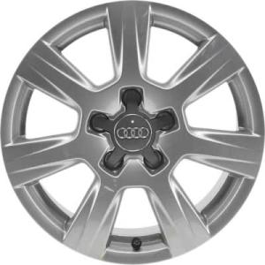 Audi 7 Arm Design [A4 8K] Diamond Silver Alloy Wheel for Audi A4 & S4 B8 (8K) - Sizes 16in