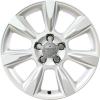 Audi 7 Spoke [A4 8K] Diamond Silver Wheel Img 1