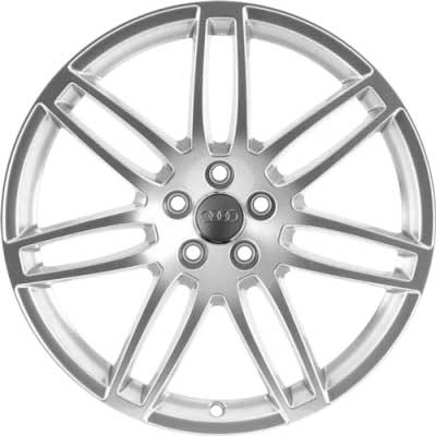 Audi 7 Double Spoke [A4 8K] Silver Alloy Wheel Product Image #1
