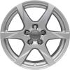 Audi 6 Arm [A4 8K] Diamond Silver Wheel Img 1