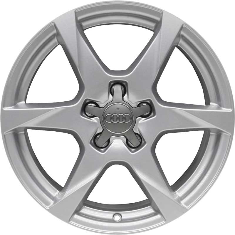 Audi 6 Arm [A4 8K] Diamond Silver Alloy Wheel Product Image #1