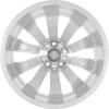 Audi 10 Spoke [A4 8K] Diamond Silver Wheel Img 3