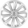 Audi 10 Spoke [A4 8K] Diamond Silver Wheel Img 1