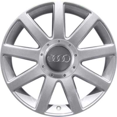 Audi 9 Spoke [A3 8L] Silver Alloy Wheel Product Image #1