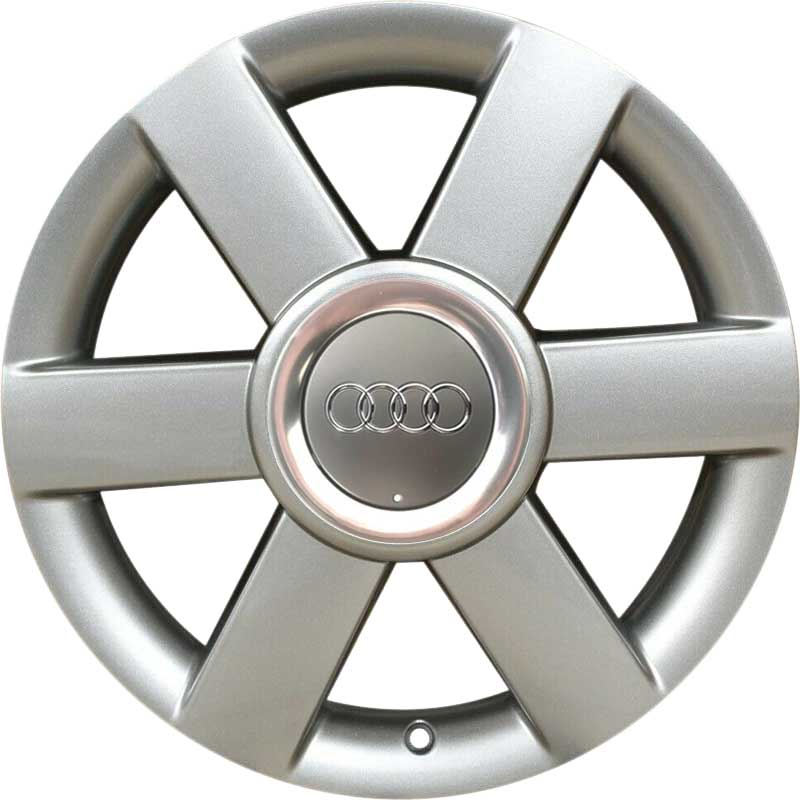 Audi 6 Spoke [A3 8L] Avus Silver Alloy Wheel Product Image #1