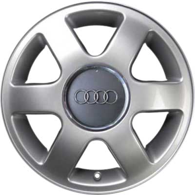 Audi 6 Spoke [A3 8L] Avus Silver Alloy Wheel Product Image #1