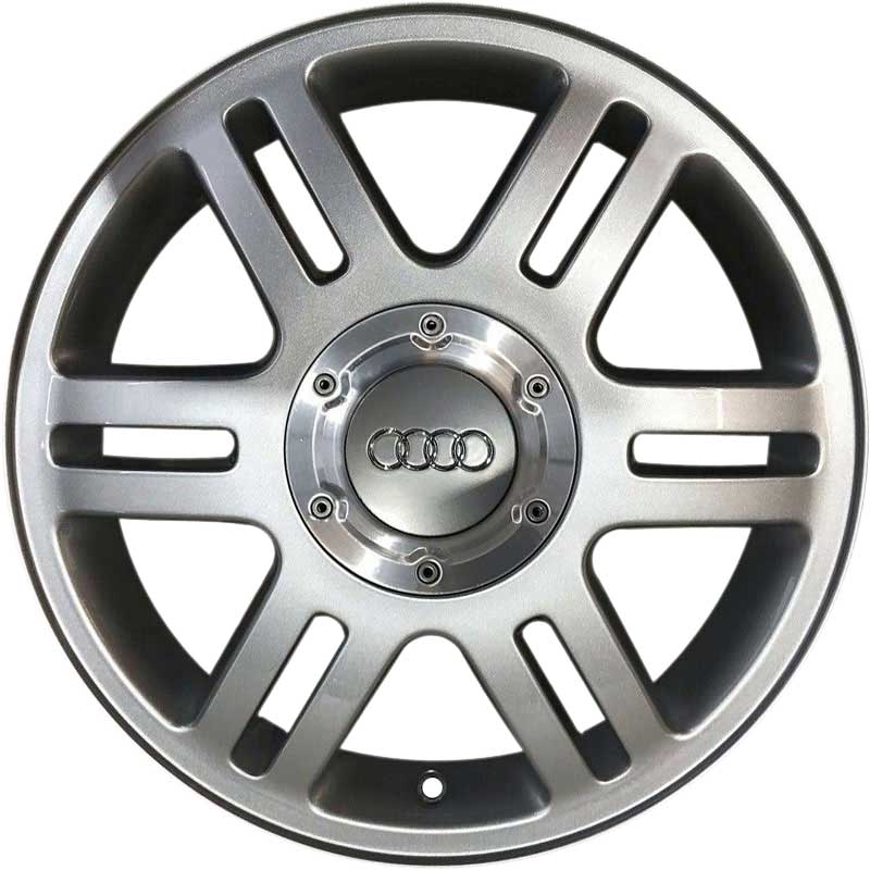 Audi 6 Double Spoke [A3 8L] Avus Silver Alloy Wheel Product Image #1