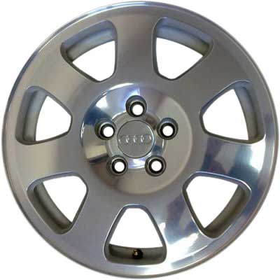 Audi 7 Hole [A3 8L] Burnished Aluminium Alloy Wheel Product Image #1