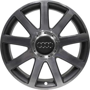 18" Audi 9 Spoke [TT 8N] Titanium Silver alloy wheel