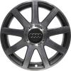 Audi 9 Spoke [TT 8N] Titanium Silver Wheel Img 1