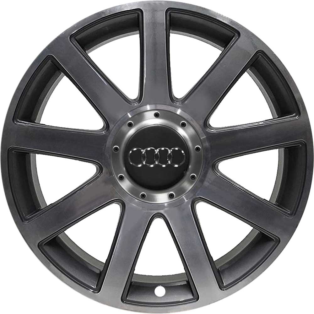 Audi 9 Spoke [TT 8N] Titanium Silver Alloy Wheel Product Image #1
