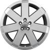 Audi 7 Spoke [TT 8N] Avus Silver Wheel Img 1