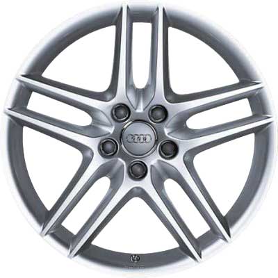 Audi 5 Spoke [A3 8P] Brilliant Silver Alloy Wheel Product Image #1