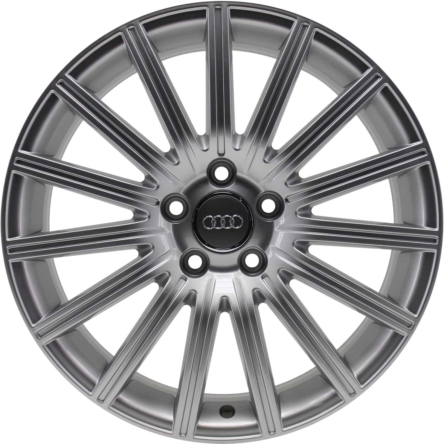 Audi 15 Spoke [A3 8P] Diamond Silver Alloy Wheel Product Image #1