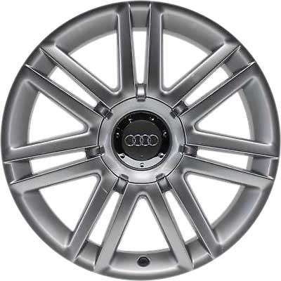 Audi 7 Twin Spoke [A3 8P] Diamond Silver Alloy Wheel Product Image #1