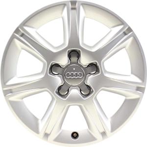 Audi 7 Spoke [A3 8P] Diamond Silver Alloy Wheel for Audi A3 & S3 8P - Sizes 16in