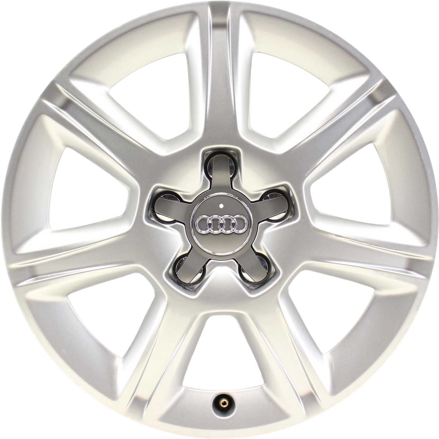 Audi 7 Spoke [A3 8P] Diamond Silver Alloy Wheel Product Image #1