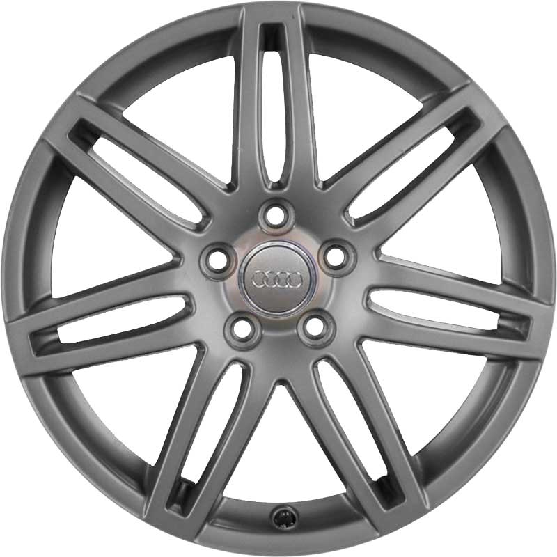 Audi 7 Double Spoke [A3 8P] Titanium Grey Alloy Wheel Product Image #1