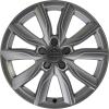 Audi 10 V Spoke [A3 8P] Diamond Silver Wheel Img 1