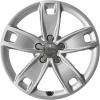 Audi 5 Spoke [A3 8P] Diamond Silver Wheel Img 1