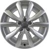 Audi 10 V Spoke [A3 8P] Silver Wheel Img 1
