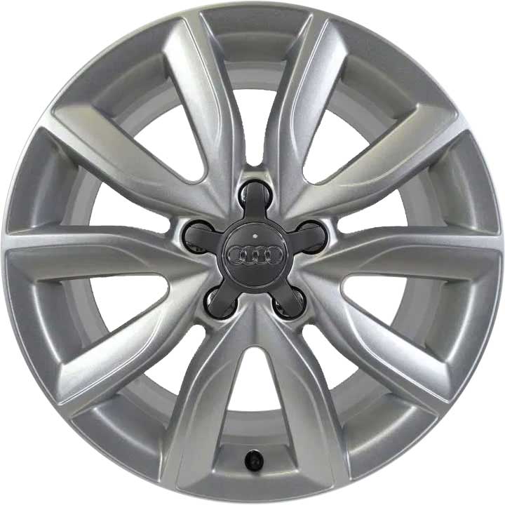 Audi 10 V Spoke [A3 8P] Silver Alloy Wheel Product Image #1