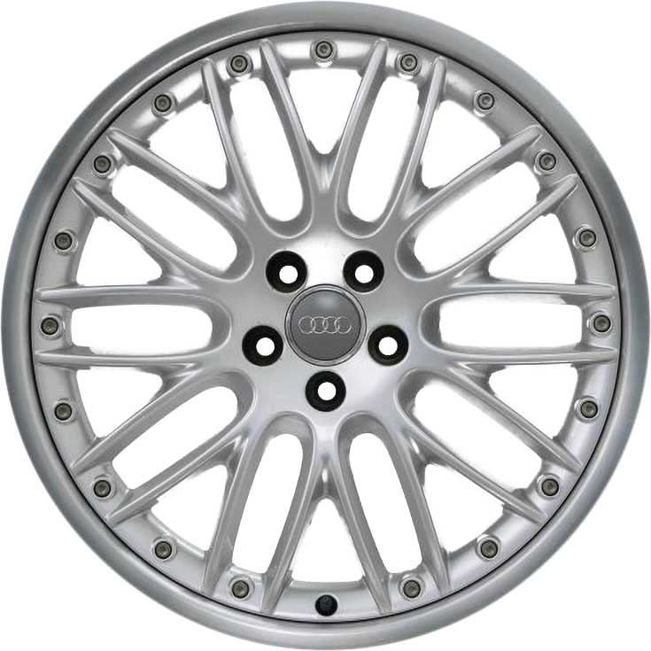 Audi 10 Y Spoke [A3 8P] Silver Alloy Wheel Product Image #1