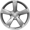 Audi 5 Arm Rotor [A3 8P] Titanium Grey Wheel Img 1