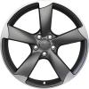 Audi 5 Arm Rotor [A3 8P] Titanium Grey with Diamond Cut Wheel Img 1