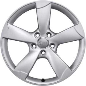 18" Audi 5 Arm Rotor [A3 8P] Silver alloy wheel